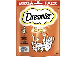 DREAMIES Portionsbeutel Mega Pack mit Huhn 180g
