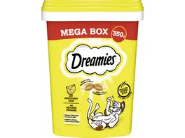 DREAMIES Katzenleckerli mit koestlichem Kaese Mega Box