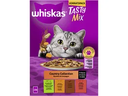 Whiskas Tasty Mix Portionsbeutel Country Collection in Sauce 24x85g