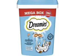 DREAMIES Katzenleckerli mit Lachs Mega Box