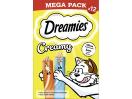 Dreamies Creamy Huhn Lachs Mega Pack