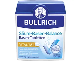 Bullrich Saeure Basen Balance Basen Tabletten