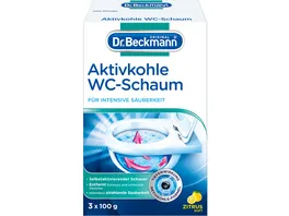 Dr Beckmann Aktivkohle WC Schaum 3x100g