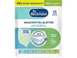 Dr Beckmann Magic Leaves Waschmittelblaetter Universal
