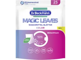 Dr Beckmann Magic Leaves Waschmittelblaetter Color