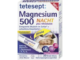 tetesept Magnesium 500 Nacht