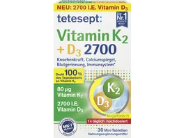 tetesept Vitamin K2 D3 2000 30 St
