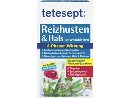 tetesept Reizhusten Hals Lutschtabletten 3 Phasen