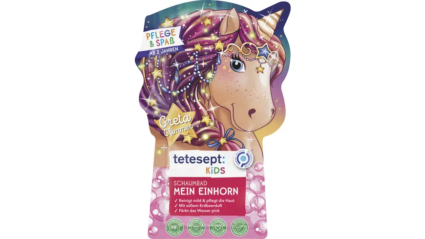 Tetesept Kinder Badespa Schaumbad Mein Einhorn Ml Online Bestellen M Ller