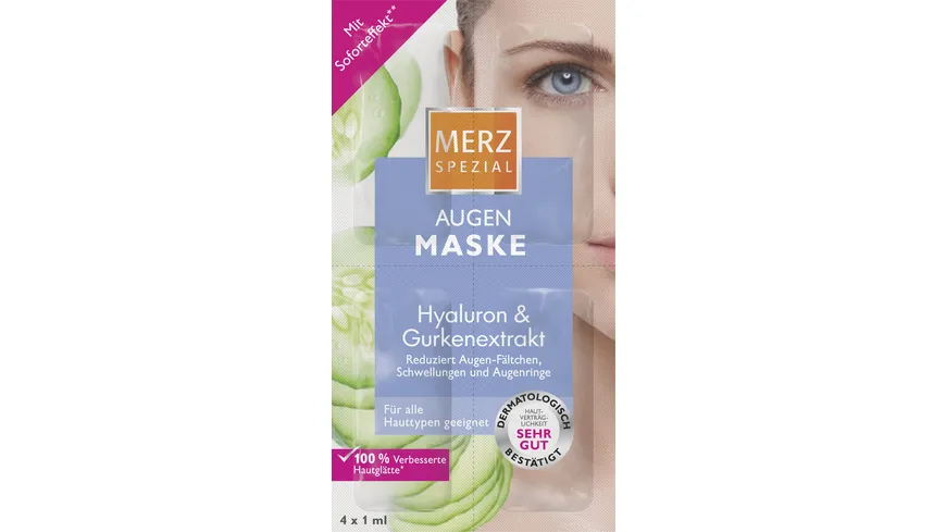 Merz Spezial Augen Maske 4x1 ml online bestellen