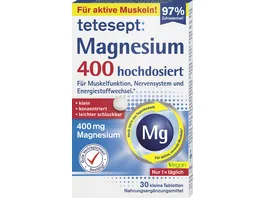 tetesept Magnesium 400 30 Stueck