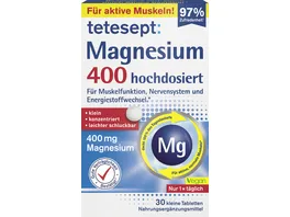 tetesept Magnesium 400 hochdosiert