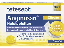 Tetesept Halstabletten Anginosan Zitrone