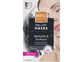Merz Spezial Peel Off Aktiv Kohle Maske 2 x 7