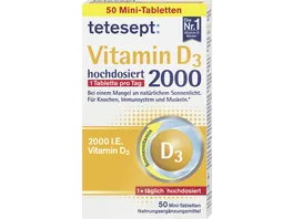 tetesept Vitamin D3 1800 hochdosiert FTa 50St
