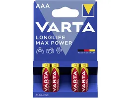 VARTA LONGLIFE Max Power AAA 4er