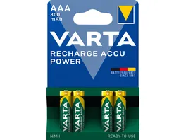 VARTA RECHARGE ACCU Power AAA 56703 Blister 4