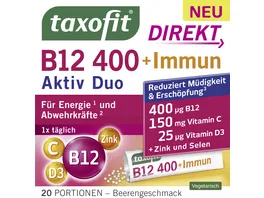 taxofit B12 400 Immun Aktiv Duo direkt