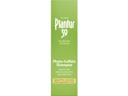 Plantur 39 Phyto Coffein Shampoo speziell fuer strapaziertes und coloriertes Haar 250ml