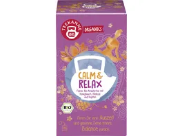 Teekanne Bio Organics Calm Relax