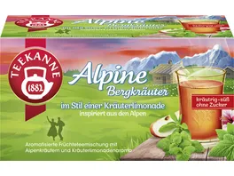 Teekanne Alpine Bergkraeuter Tee