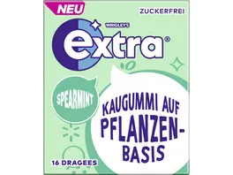 Wrigley s extra Kaugummi Spearmint pflanzlich