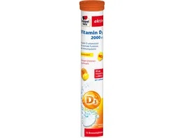 Doppelherz Vitamin D3 2000 I E 15 Brausetabletten
