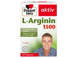 Doppelherz L Arginin 1500 30 Kapseln