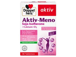 Doppelherz Aktiv Meno Soja Isoflavone Calcium D3 30 Tabletten