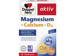 Doppelherz Magnesium Calcium D3 50 Tabletten