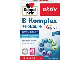 Doppelherz B Komplex Folsaeure DEPOT 45 Tabletten