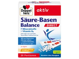 Doppelherz Saeure Basen Balance Direct 20 Portionen