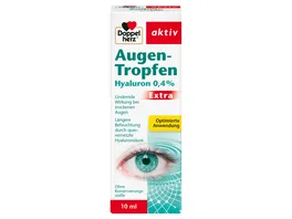 Doppelherz aktiv Augentropfen Extra Hyaluron 0 4