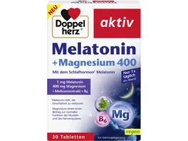 Doppelherz Melatonin Magnesium 400 30 Tabletten