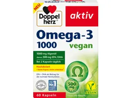 Doppelherz Omega 3 1000 vegan