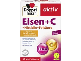 Doppelherz Eisen C Histidin Folsaeure 30 Mini Tabletten