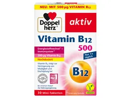 Doppelherz Vitamin B12 500 Mini Tabletten