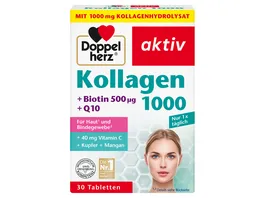 Doppelherz Kollagen 1000 Biotin Q10