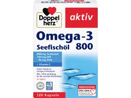 Doppelherz Omega 3 Seefischoel 800 120 Kapseln