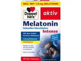 Doppelherz Melatonin Schneller Einschlafen