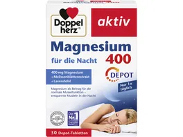 Doppelherz Magnesium 500 fuer die Nacht
