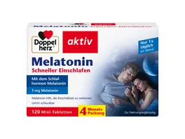 Doppelherz Melatonin Schneller Einschlafen