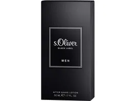 s Oliver BLACK LABEL Men Aftershave Lotion