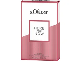 s Oliver Here Now Eau de Parfum