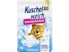 Kuschelweich Vollwaschmittel Pulver Sommerwind 19 WL