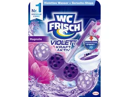 WC FRISCH Kraft Aktiv Violettspueler Magnolie