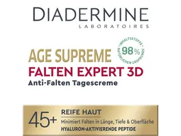 DIADERMINE Age Supreme Tagespflege Falten Expert 3D Anti Falten Tagescreme 50 ml