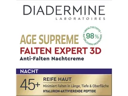 DIADERMINE Age Supreme Nachtpflege Falten Expert 3D