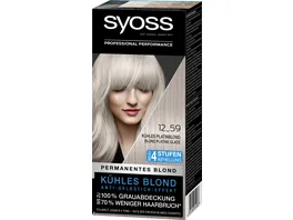 SYOSS Cool Blonds Stufe 3 12 59 Kuehles Platinblond
