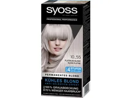 SYOSS Cool Blonds Stufe 3 10 55 Platinum Blond